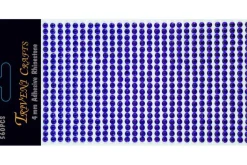 Rhinestone Dot Stickers – 4mm – Emerald