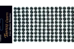Rhinestone Dot Stickers – 4mm – Emerald