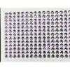 Rhinestone Dot Stickers – 3mm – Jet Black