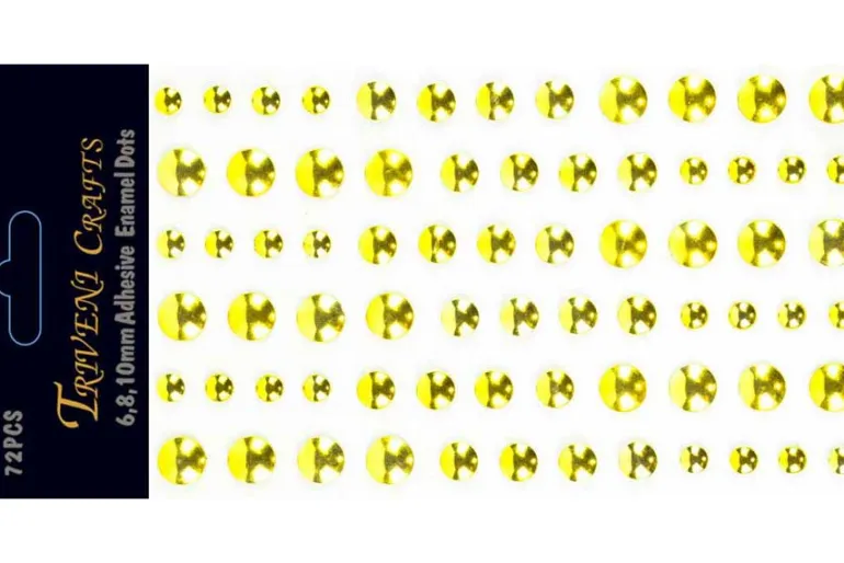 Rhinestone Dot Stickers – 6mm – Navy
