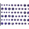 Rhinestone Dot Stickers – 6mm – Red