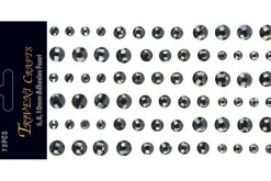 Rhinestone Dot Stickers – 3mm – Red