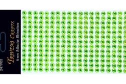 Rhinestone Facet Stickers – 6-10mm – Black