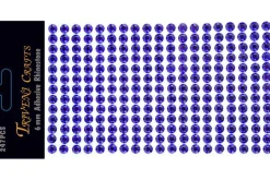 Rhinestone Facet Stickers – 6-10mm – Black