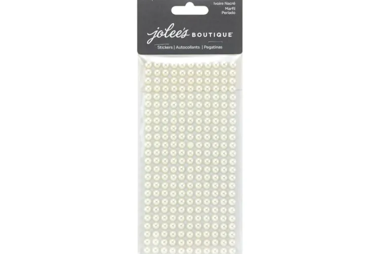 Rhinestone Sticker Sheet – 6mm – Gold
