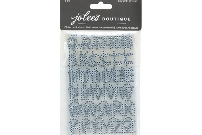 Rhinestone Sticker Sheet – 6mm – Gold