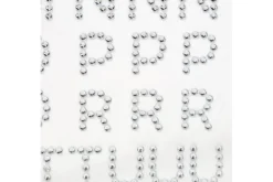 Rhinestone Sticker Sheet – 6mm – Gold