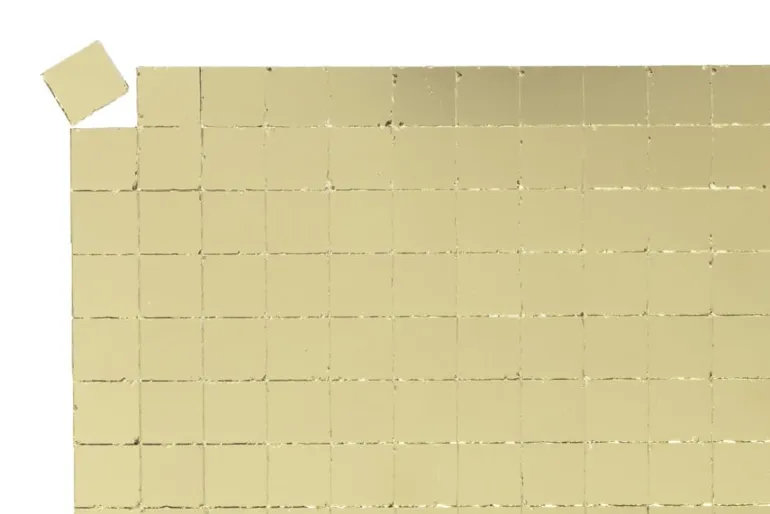 Rhinestone Sticker Sheet – 6mm – Gold
