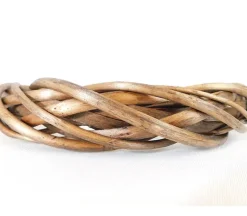 Ribbon Unwired Double Face Satin – 25-yards x 5/8-inch – Ivory