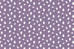 Riley Blake Halloween Orange and Black Pindot on White