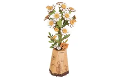 Robotime Rowood Wooden Bloom Craft – Pink Carnation