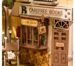 Robotime – Sunshine Town DIY Book Nook Shelf Insert