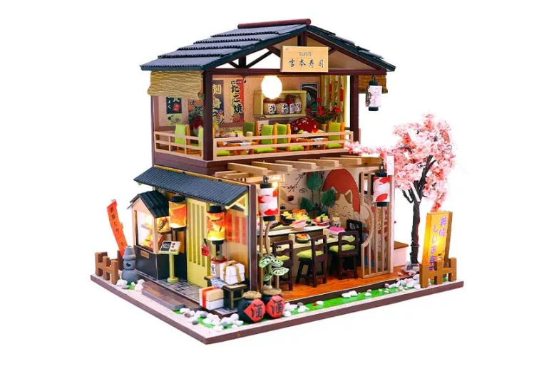 Rolife Leo’s Coffee Truck 3D Wooden Puzzle