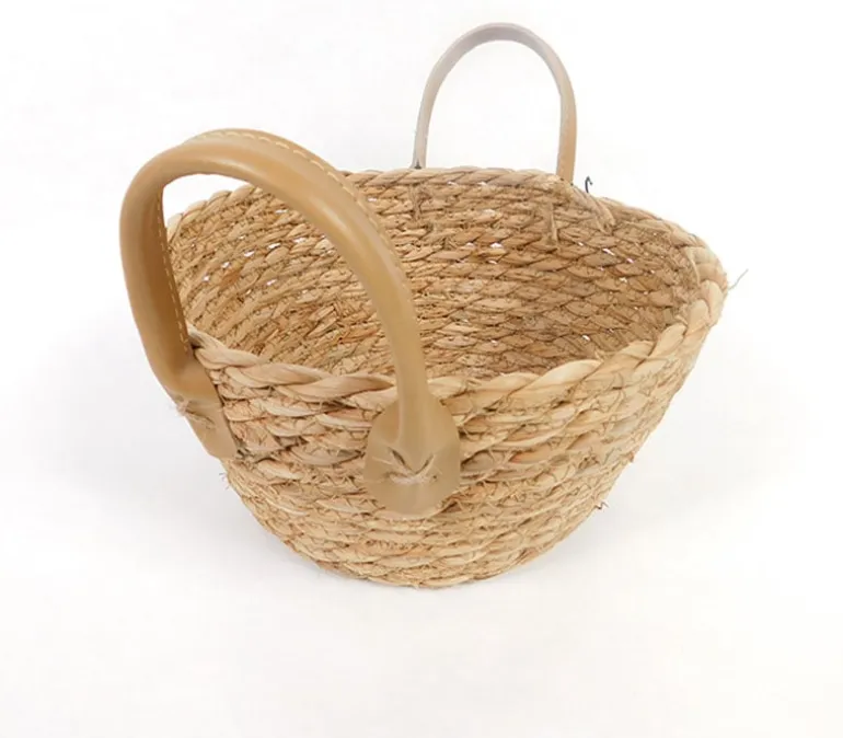 Round Basket with Handles – Large