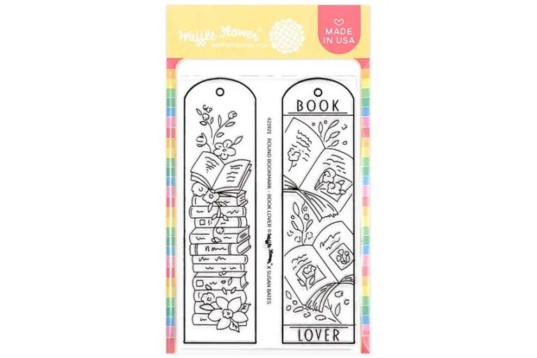 Round Bookmark – Book Lover Stamp Set