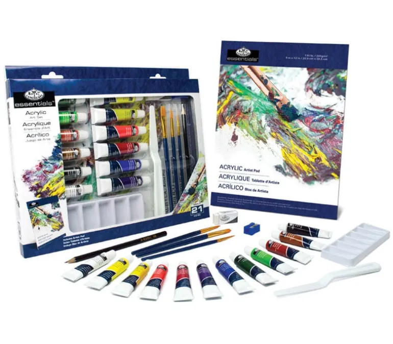Royal Acrylic Paining Box Set