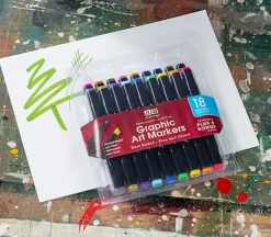 Royal Azure Dual Tip Marker Set (view sets)