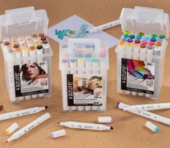 Royal Azure Dual Tip Marker Set (view sets)