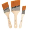 Royal Brush Gold Taklon Angular Brush Set – 3 Piece