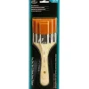 Royal Brush Gold Taklon Flat Brush Set – 3 Piece