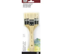 Royal Brush Large Area Goat Hair Brush Set – 3 Piece