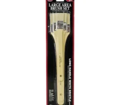 Royal Brush Large Area White Bristle Brush Set – 3 Piece