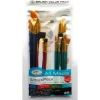 Royal Brush Super Value Brush Set – 25-Piece All-Purpose Painting Set