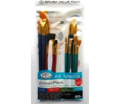 Royal Brush Super Value Brush Set – 25-Piece All-Purpose Painting Set