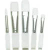 Royal Brush White Taklon Brush Set – 5 Piece