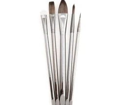 Royal Brush Zen Pointed Oval Brush Set – 5 Piece