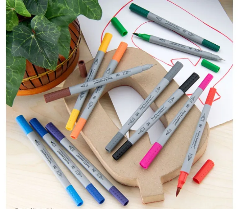 Royal Dual Tip Marker Set – Brush/Fineliner (view sets)