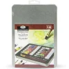 Royal Essentials Medium Art Tin Sets – Watercolor – 16 Piece