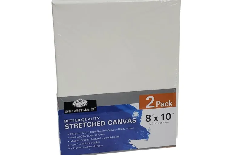 Royal & Langnickel Essentials Stretched Canvas Twin Packs