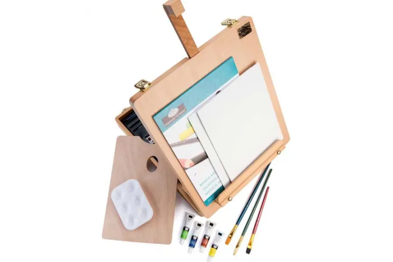 Royal & Langnickel Essentials Mixed Media Art Set & Easel 48pc