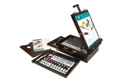 Royal & Langnickel Essentials Mixed Media Art Set & Easel 151pc