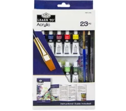 Royal Learn To Acrylic Painting – 23 Piece