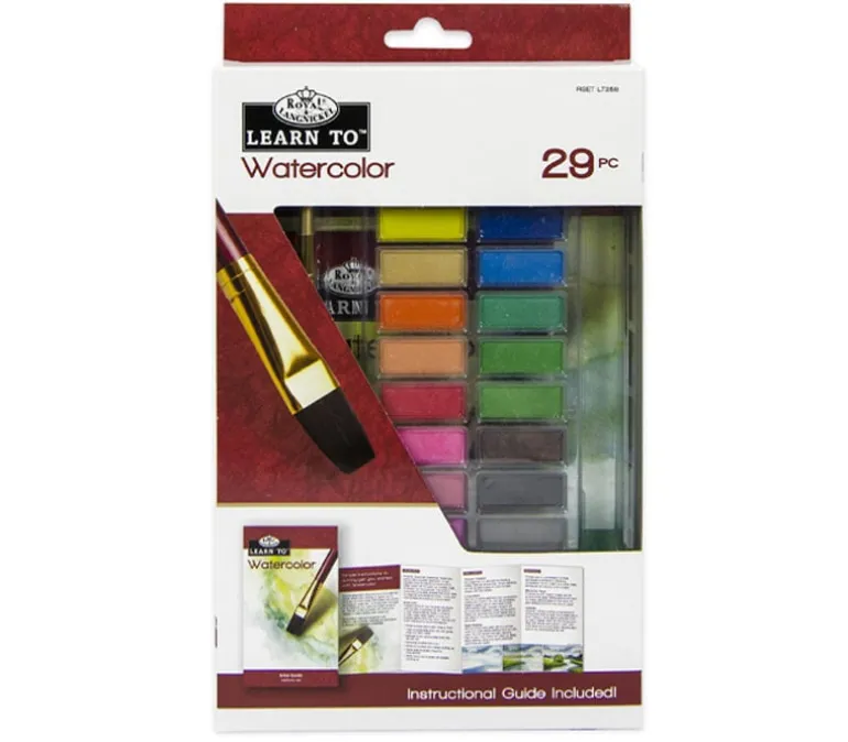 Royal Learn To Watercolor Cake Set – 29 Piece