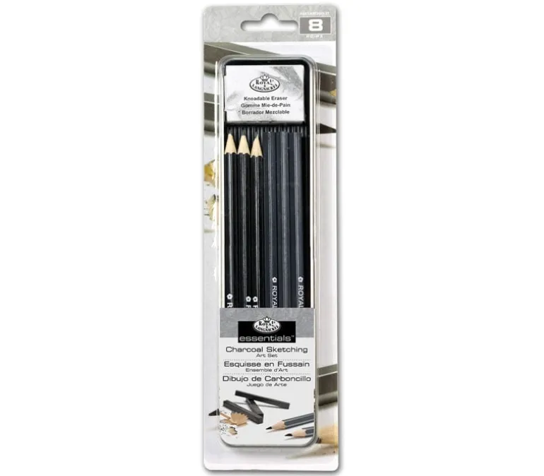 Royal Mini Tin Art Set – Watercolor Pencil and Brush