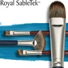 Royal Sabletek Long Handle Brush (view styles/sizes)