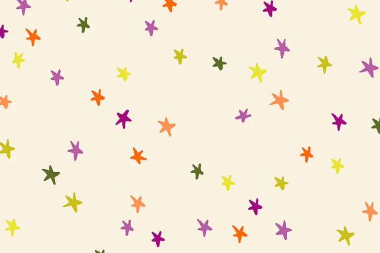 Ruby Star Freaky Familiars Starry Neon Yellow