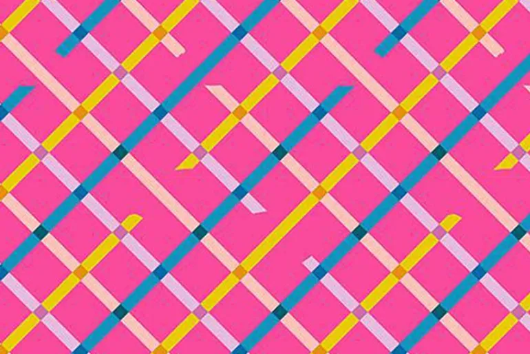 Ruby Star Washi Plus Off Grid Plaid Playful