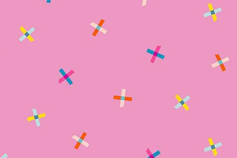 Ruby Star Washi Plus Plus Points Novelty Tape Daisy