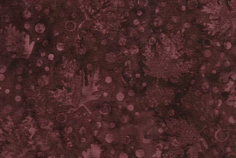 Rustic Riches Batiks Pinecone & Needles in Cinnamon