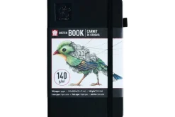 Sakura 140gsm A5 Hardcover Dotted Notebook – Pale Patina