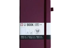 Sakura 140gsm A5 Hardcover Sketchbook – Black Paper