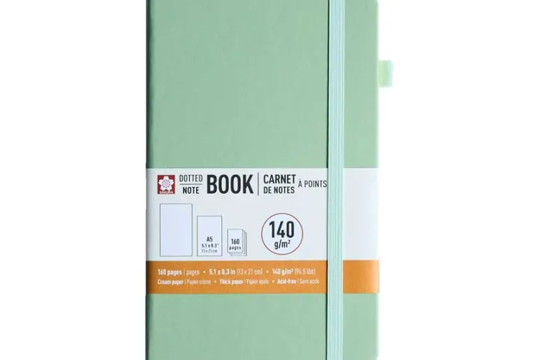 Sakura 140gsm A5 Hardcover Sketchbook – Black Paper