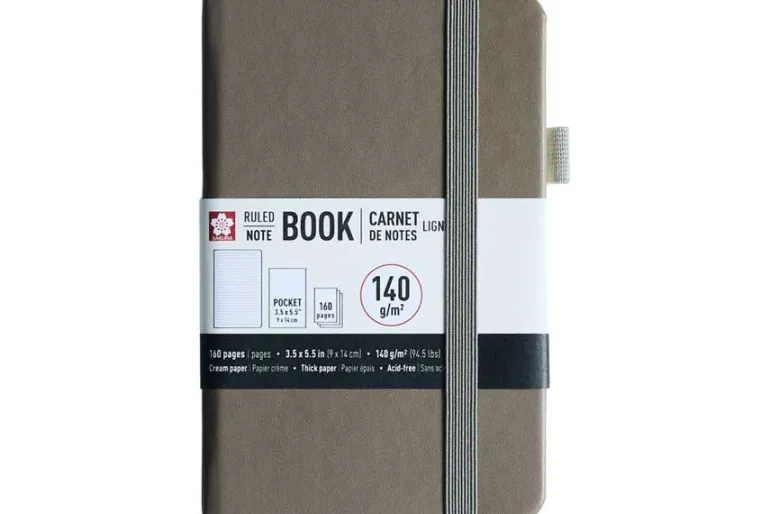 Sakura 140gsm A5 Hardcover Sketchbook – Black Paper