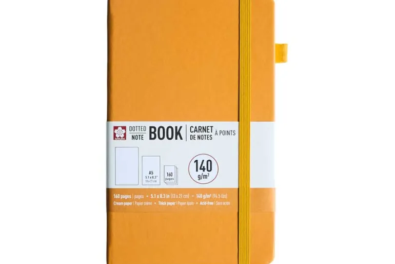 Sakura 140gsm A4 Hardcover Sketchbook – Cream Paper