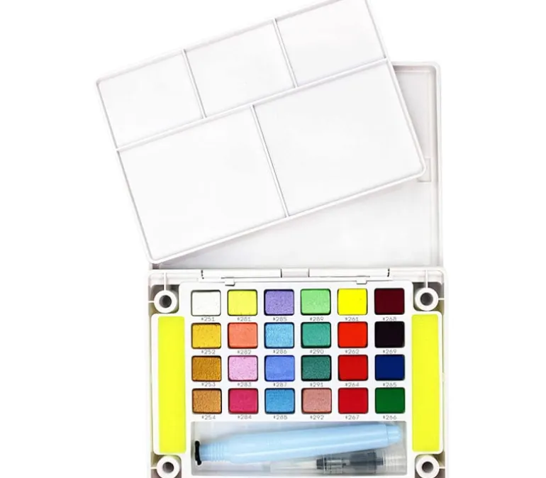 Sakura Koi Field Sketch Watercolor Box – 24 Color – Creative Colors