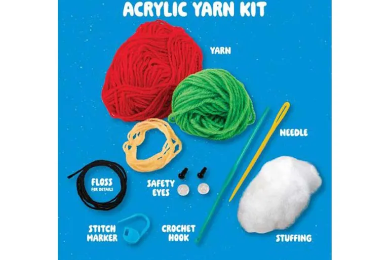 Sally Strawberry Amigurumi Crochet Kit
